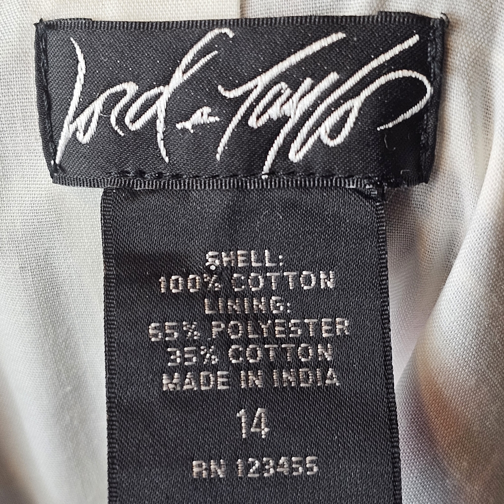 Lord & Taylor Patchwork Blazer Jacket - Women's S… - image 13